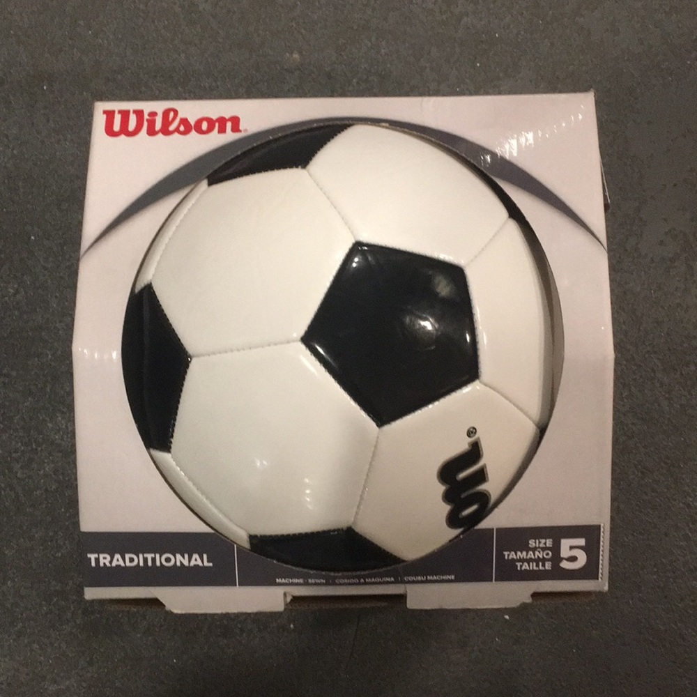 Wilson soccer ball